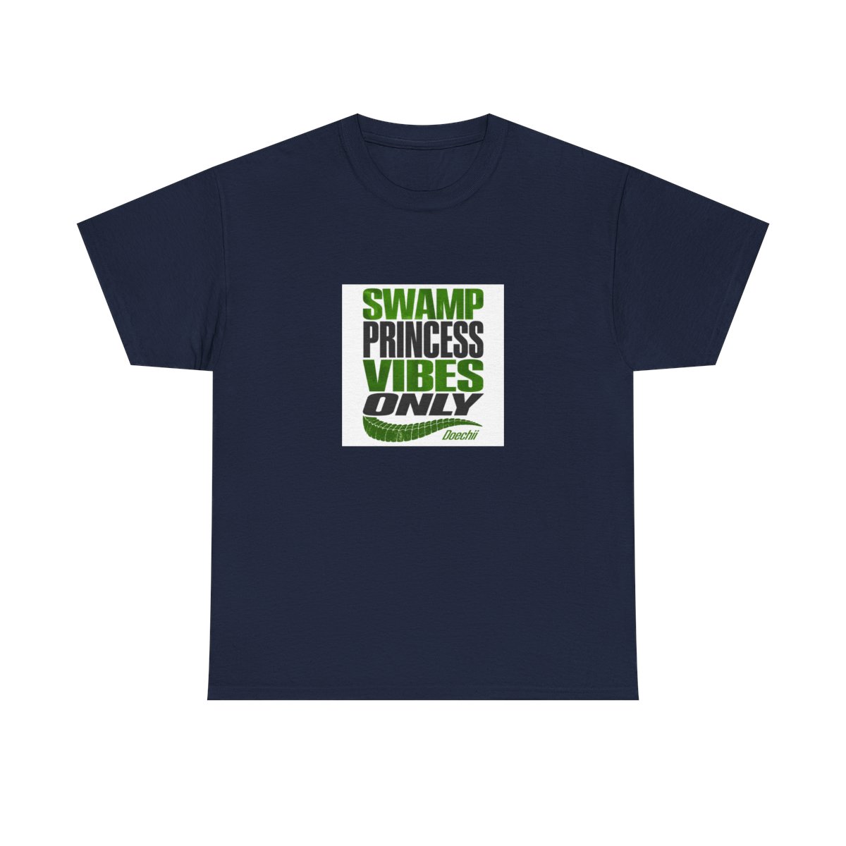 Doechii "Swamp Princess Vibes Only" Unisex Tee - alternate angle 3, merchandise