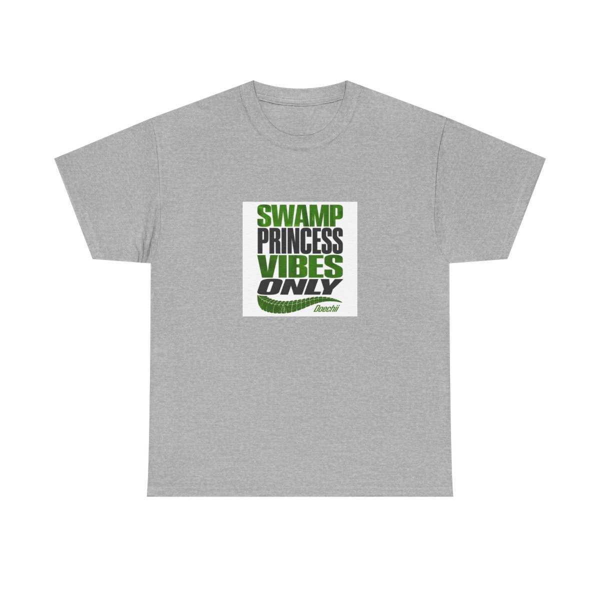 Doechii "Swamp Princess Vibes Only" Unisex Tee - alternate angle 4, merchandise