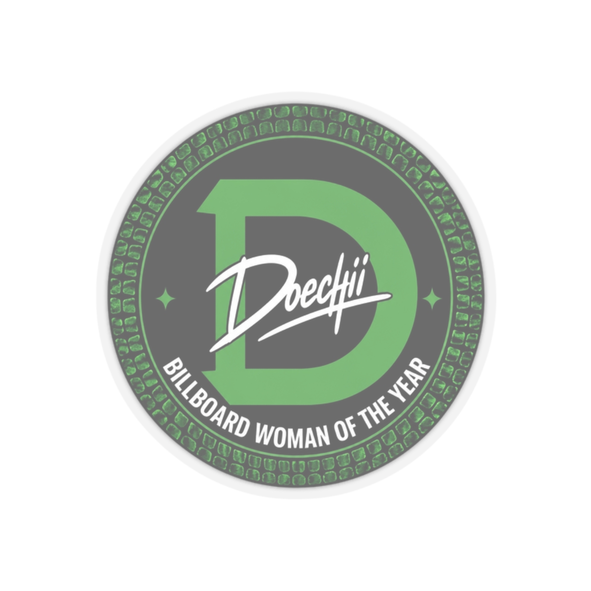 Doechii "Billboard Woman of the Year" Sticker