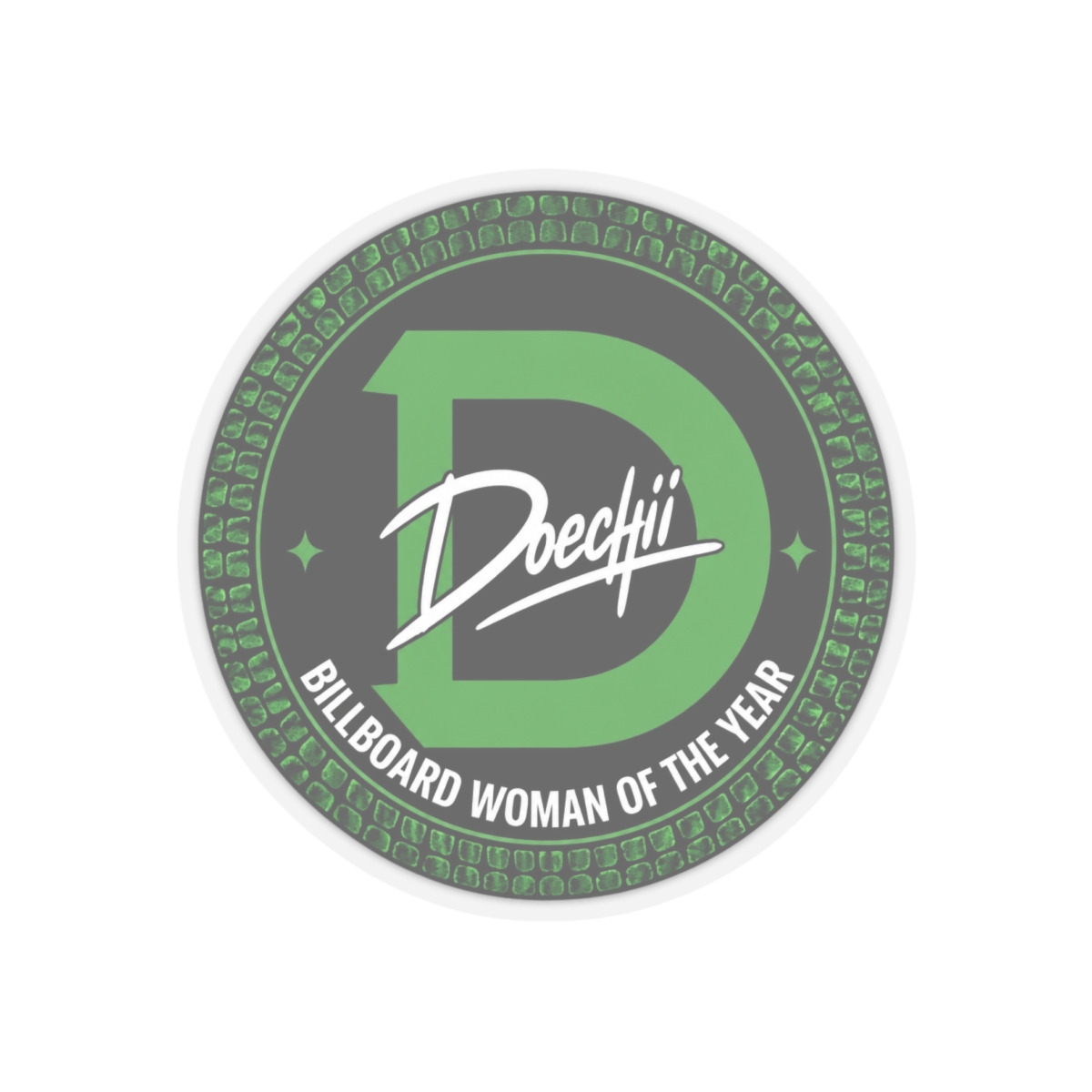 Doechii "Billboard Woman of the Year" Sticker