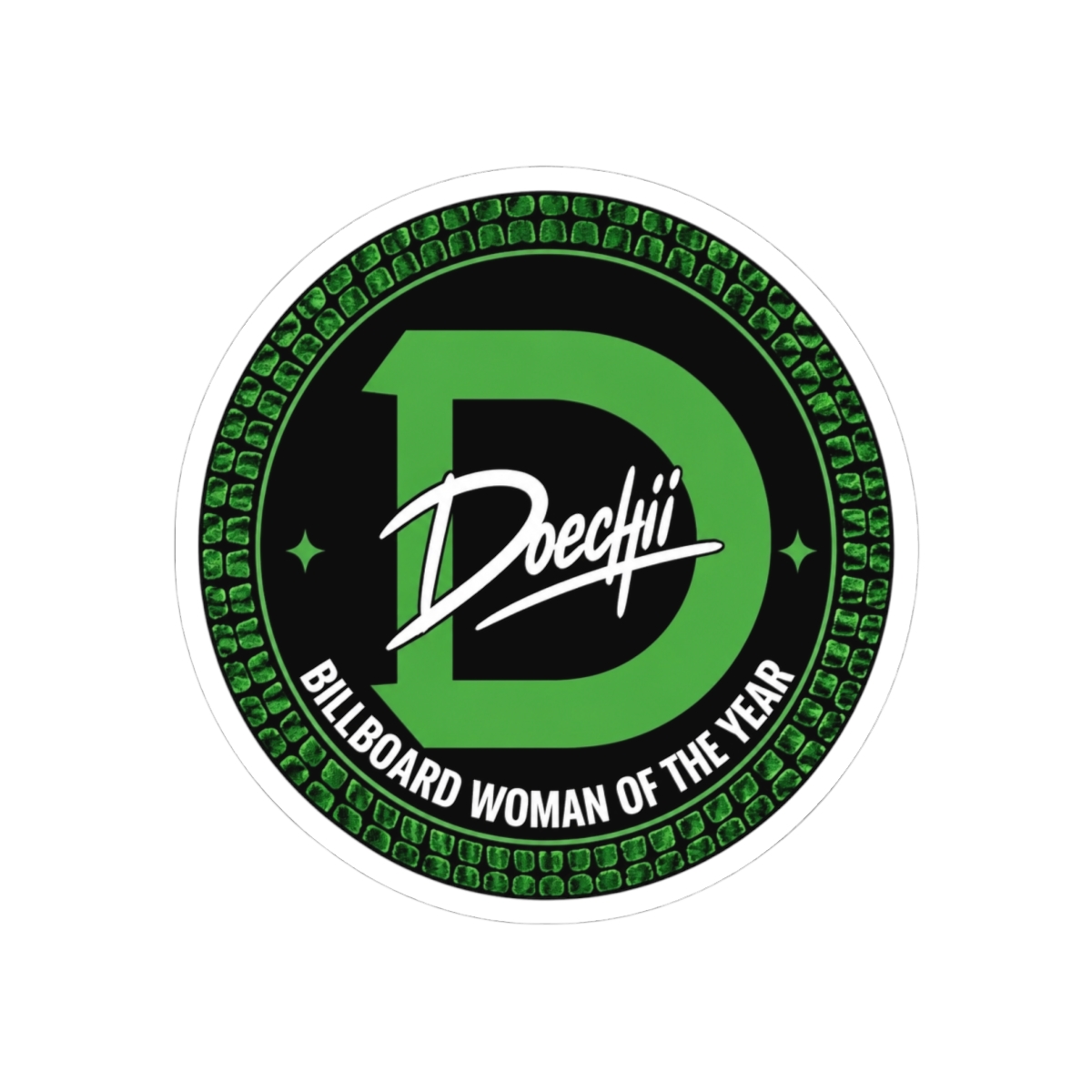 Doechii "Billboard Woman of the Year" Sticker