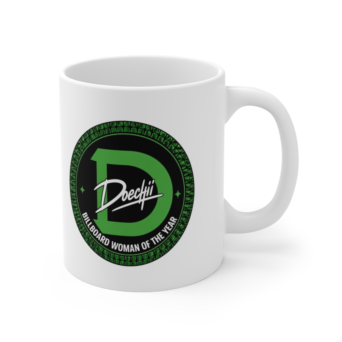 Doechii "Billboard Woman of the Year" White Mug